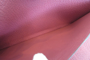 HERMES  Bearn Dupri Chevre myzore goatskim Tosca □P刻印 Wallet 700050132