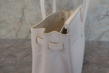 将图片加载到图库查看器，HERMES BIRKIN 25 Epsom leather White □M刻印 Hand bag 600090144
