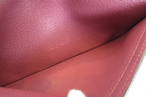 HERMES  Bearn Dupri Chevre myzore goatskim Tosca □P刻印 Wallet 700050132