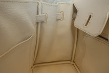 将图片加载到图库查看器，HERMES BIRKIN 25 Epsom leather White □M刻印 Hand bag 600090144
