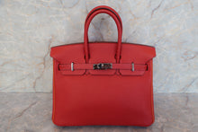 将图片加载到图库查看器，HERMES BIRKIN 25 Togo leather Vermillon/Orange □I刻印 Hand bag 600090115
