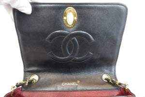 CHANEL/シャネル マトラッセチェーンショルダーバッグ ラムスキン ブラック/ゴールド金具 ショルダーバッグ 700020020