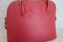 将图片加载到图库查看器，HERMES／BOLIDE 31 Graine Couchevel leather Rouge vif 〇Y刻印 Shoulder bag 500060106
