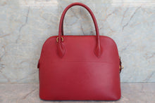 将图片加载到图库查看器，HERMES／BOLIDE 31 Graine Couchevel leather Rouge vif 〇Y刻印 Shoulder bag 500060106
