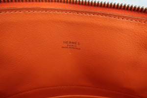 HERMES／エルメス ボリード31 ヴォーガリバー オレンジ ショルダーバッグ 600120038