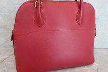 将图片加载到图库查看器，HERMES／BOLIDE 31 Graine Couchevel leather Rouge vif 〇Y刻印 Shoulder bag 500060106
