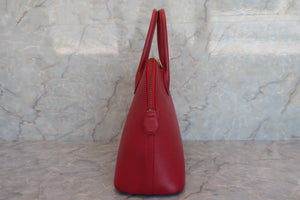 HERMES／BOLIDE 31 Graine Couchevel leather Rouge vif 〇Y刻印 Shoulder bag 500060106