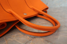 Load image into Gallery viewer, HERMES GARDEN PARTY TPM Negonda leather Orange □N Engraving Tote bag 700090077
