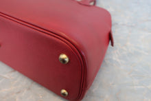 将图片加载到图库查看器，HERMES／BOLIDE 31 Graine Couchevel leather Rouge vif 〇Y刻印 Shoulder bag 500060106
