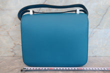 画像をギャラリービューアに読み込む, HERMES／エルメス コンスタンス3 24 ヴォーエプソン ブルーイズミール □R刻印 ショルダーバッグ 700100095
