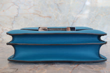 画像をギャラリービューアに読み込む, HERMES／エルメス コンスタンス3 24 ヴォーエプソン ブルーイズミール □R刻印 ショルダーバッグ 700100095
