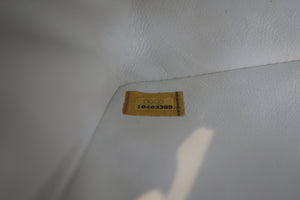 CHANEL/シャネル ミニマトラッセシングルフラップチェーンショルダーバッグ キャビアスキン ホワイト/シルバー金具 ショルダーバッグ 700030145