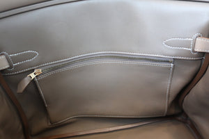 HERMES／エルメス バーキン30 パーソナルオーダー ヴォースイフト アルジル/エトゥープ/マットゴールド金具 □P刻印 ハンドバッグ 700060173