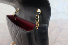 画像をギャラリービューアに読み込む, CHANEL/シャネル ダイアナマトラッセチェーンショルダーバッグ ラムスキン ブラック/ゴールド金具 ショルダーバッグ 800020113
