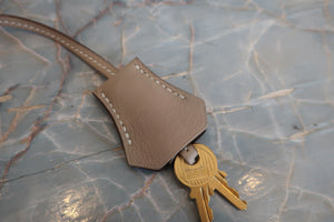 HERMES／エルメス バーキン30 パーソナルオーダー ヴォースイフト アルジル/エトゥープ/マットゴールド金具 □P刻印 ハンドバッグ 700060173