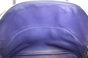 HERMES／BOLIDE 31 Clemence leather Iris □N刻印 Shoulder bag 600050181