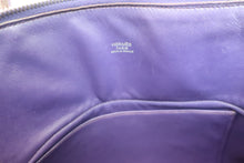 Load image into Gallery viewer, HERMES／BOLIDE 31 Clemence leather Iris □N Engraving Shoulder bag 600050181
