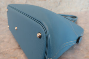HERMES／エルメス ボリード35 トリヨンクレマンス ブルージーン □G刻印 ショルダーバッグ 700060290