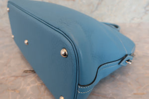 HERMES／エルメス ボリード35 トリヨンクレマンス ブルージーン □G刻印 ショルダーバッグ 700060290