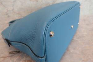 HERMES／エルメス ボリード35 トリヨンクレマンス ブルージーン □G刻印 ショルダーバッグ 700060290