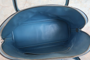 HERMES／エルメス ボリード35 トリヨンクレマンス ブルージーン □G刻印 ショルダーバッグ 700060290