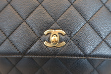 将图片加载到图库查看器，CHANEL/香奈儿 CF 梯形 手提包 荔枝皮 Black/Gold hadware(黑色/金色金属) 手提包 800030127
