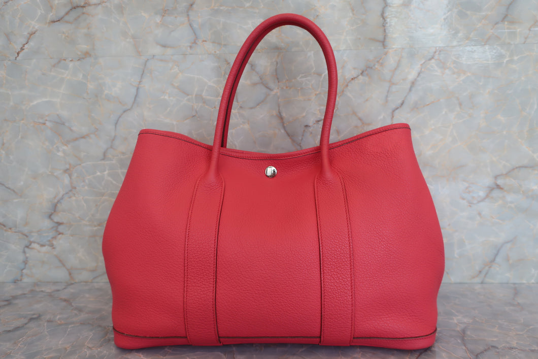 HERMES GARDEN PARTY PM Negonda leather Bougainvillier □O刻印 Tote bag 600020102