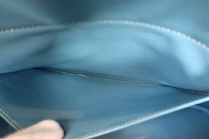 HERMES／エルメス ボリード35 トリヨンクレマンス ブルージーン □G刻印 ショルダーバッグ 700060290