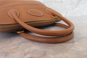 HERMES／BOLIDE 31 Clemence leather Gold □N刻印 Shoulder bag 700060020