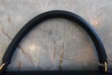 Load image into Gallery viewer, HERMES KELLY 32 Graine Couchevel leather Navy Hand bag 800090155
