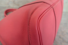 将图片加载到图库查看器，HERMES GARDEN PARTY PM Epsom leather Rose azalee X刻印 Tote bag 700120183
