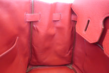 将图片加载到图库查看器，HERMES BIRKIN 35 Togo leather Rouge garance □L刻印 Hand bag 600050114

