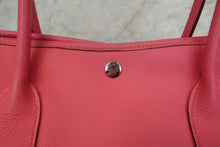 将图片加载到图库查看器，HERMES GARDEN PARTY PM Epsom leather Rose azalee X刻印 Tote bag 700120183
