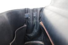 Load image into Gallery viewer, HERMES KELLY 32 Graine Couchevel leather Navy Hand bag 800090155
