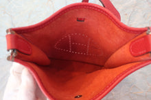 Load image into Gallery viewer, HERMES EVELYNE TPM Clemence leather Rouge garance □O Engraving Shoulder bag 600080108
