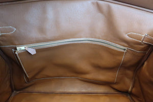 HERMES BIRKIN 40 Graine Couchevel leather Gold 〇X刻印 Hand bag 600030129