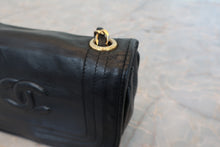 画像をギャラリービューアに読み込む, CHANEL/シャネル ココマークチェーンショルダーバッグ ラムスキン ブラック/ゴールド金具 ショルダーバッグ 800040183
