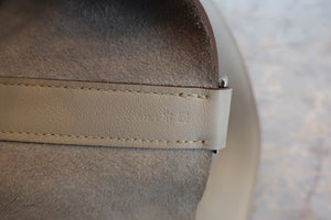 HERMES／エルメス ピコタンロックタッチTGM トリヨンクレマンス/ヴォースイフト ブルーペール/パールグレー □R刻印 ハンドバッグ 700070007