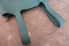 Load image into Gallery viewer, HERMES PICOTIN LOCK MM Clemence leather Blue atoll X Engraving Hand bag 700060064
