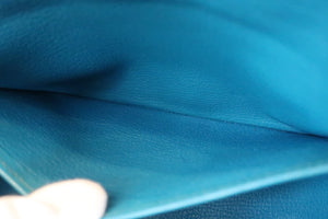 HERMES BIRKIN 25 Epsom leather Blue izmir □Q刻印 Hand bag 600050174