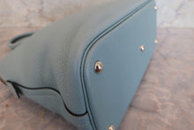 Load image into Gallery viewer, HERMES BOLIDE 35 Clemence leather Ciel □M Engraving Shoulder bag 700090076
