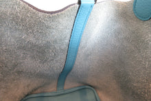 Load image into Gallery viewer, HERMES PICOTIN LOCK MM Clemence leather Blue atoll X Engraving Hand bag 700060064
