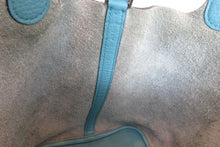 Load image into Gallery viewer, HERMES PICOTIN LOCK MM Clemence leather Blue atoll X Engraving Hand bag 700060064
