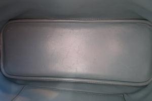 HERMES BOLIDE 35 Clemence leather Ciel □M Engraving Shoulder bag 700090076