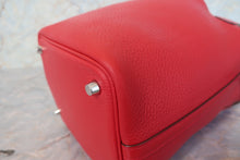 将图片加载到图库查看器，HERMES PICOTIN LOCK PM Clemence leather Rouge casaque A刻印 Hand bag 700100143
