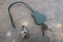 Load image into Gallery viewer, HERMES BOLIDE 35 Clemence leather Ciel □M Engraving Shoulder bag 700090076
