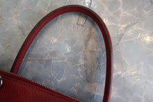 将图片加载到图库查看器，HERMES／BOLIDE 31 Clemence leather Rouge garance □O刻印 Shoulder bag 600050201
