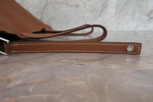 HERMES／エルメス ピコタンロックＭＭ トリヨンクレマンス ゴールド □M刻印 ハンドバッグ 700050064
