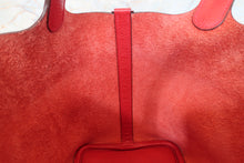 将图片加载到图库查看器，HERMES PICOTIN LOCK PM Clemence leather Rouge casaque A刻印 Hand bag 700100143
