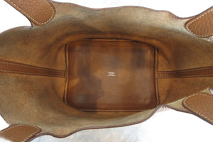 HERMES／エルメス ピコタンロックＭＭ トリヨンクレマンス ゴールド □M刻印 ハンドバッグ 700050064